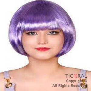 PELUCA CARRE VIOLETA X 1